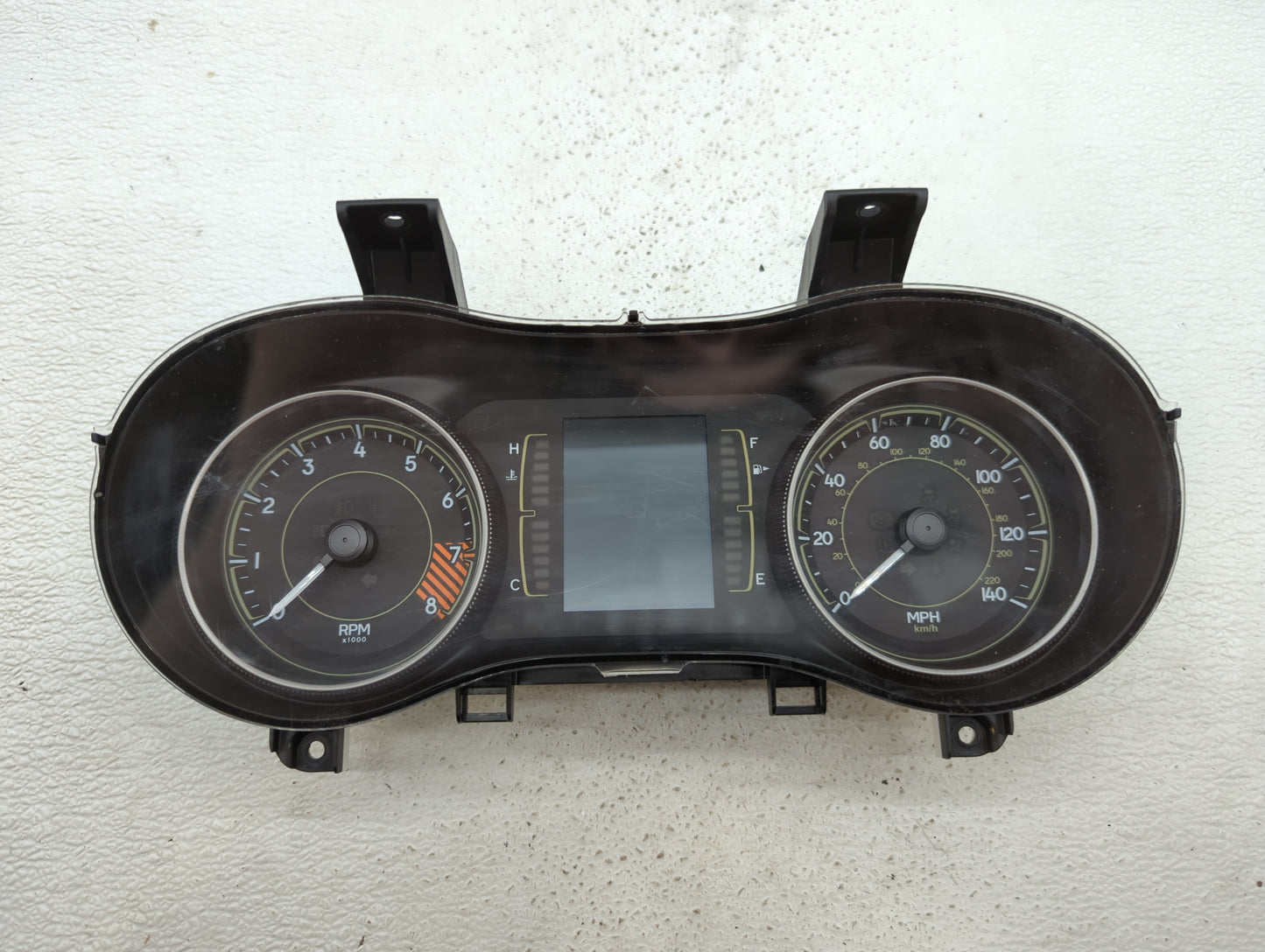 2014 Jeep Cherokee Instrument Cluster Speedometer Gauges P/N:P68105888AH P68105889AH, P68105888AG Fits OEM Used Auto Parts -