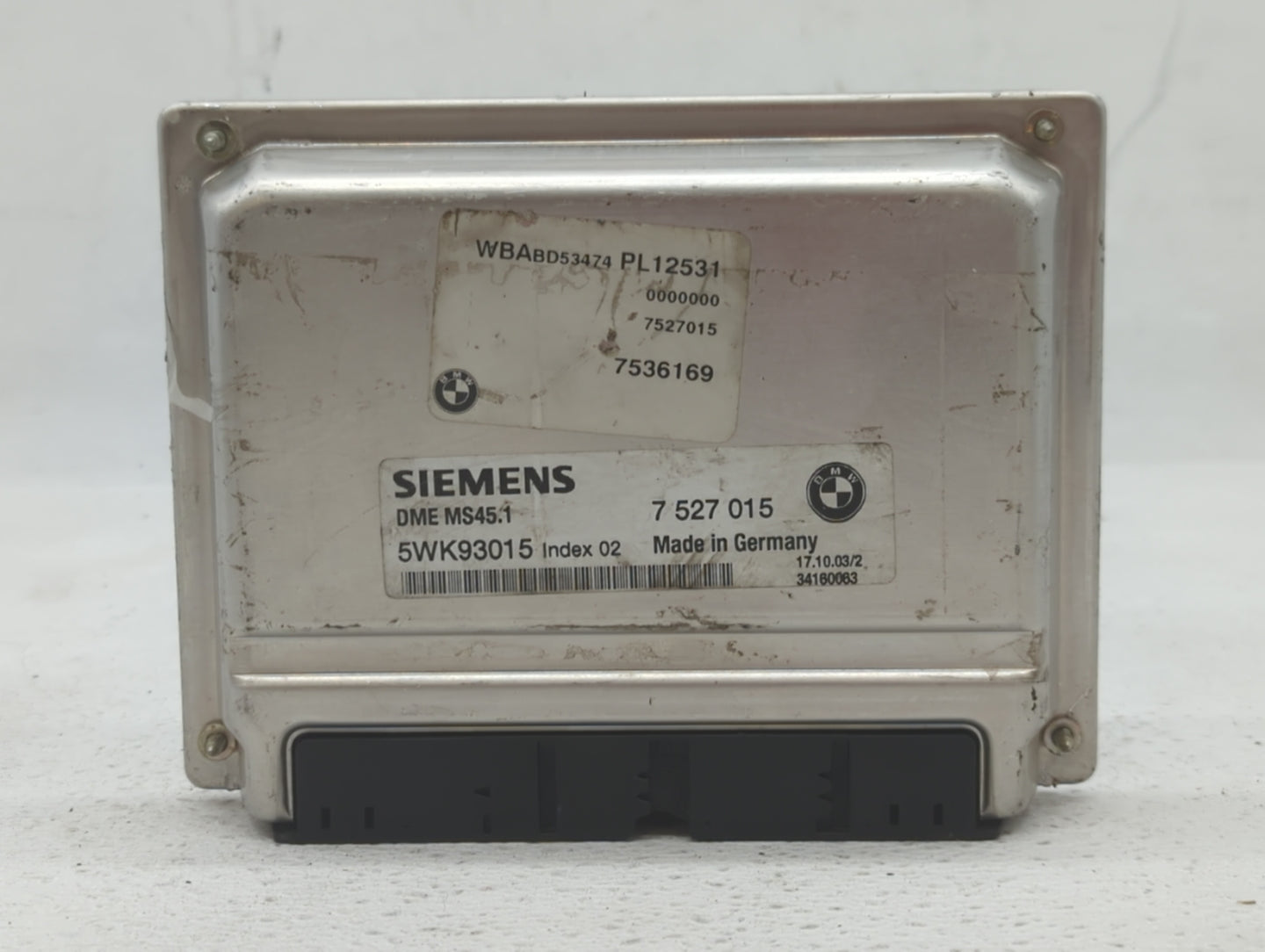 2014 Jeep Cherokee PCM Engine Control Computer ECU ECM PCU OEM P/N:7 527 015 461170, PO5150843AC Fits OEM Used Auto Parts - 