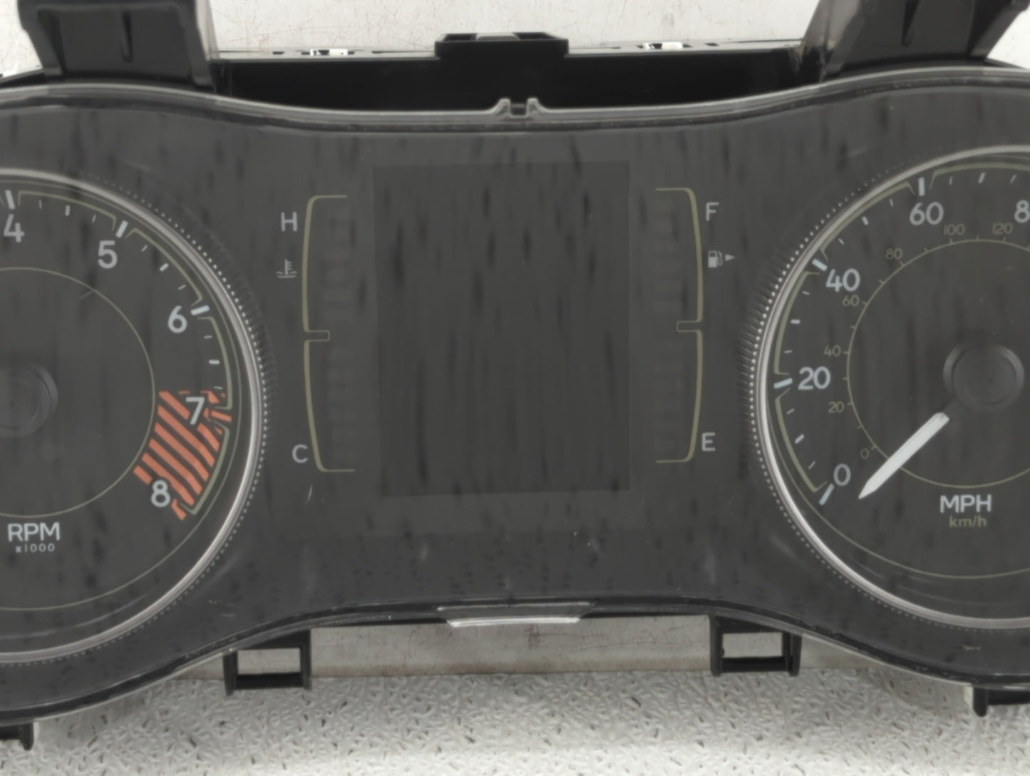 2014 Jeep Cherokee Instrument Cluster Speedometer Gauges P/N:P68105888AH P68105889AH, P68105888AG Fits OEM Used Auto Parts -