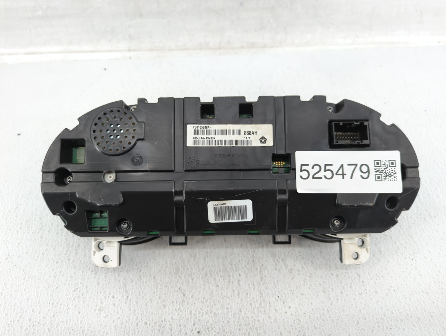 2014 Jeep Cherokee Instrument Cluster Speedometer Gauges P/N:P68105888AH P68105889AH, P68105888AG Fits OEM Used Auto Parts -