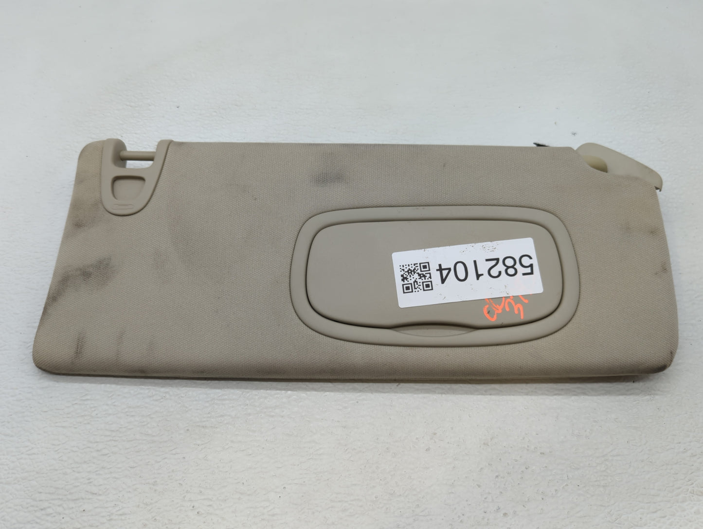 2014-2018 Jeep Cherokee Sun Visor Shade Replacement Passenger Right Mirror Fits Fits 2014 2015 2016 2017 2018 OEM Used Auto 