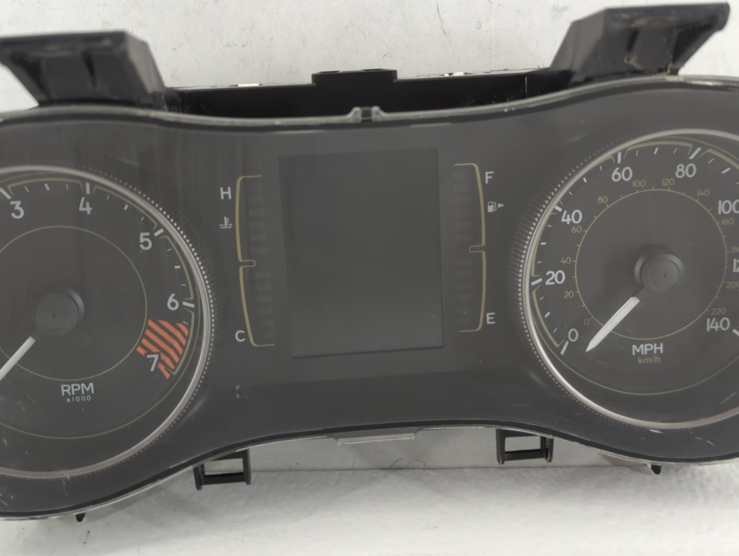 2014 Jeep Cherokee Instrument Cluster Speedometer Gauges P/N:P56054651AH Fits OEM Used Auto Parts - Oemusedautoparts1.com