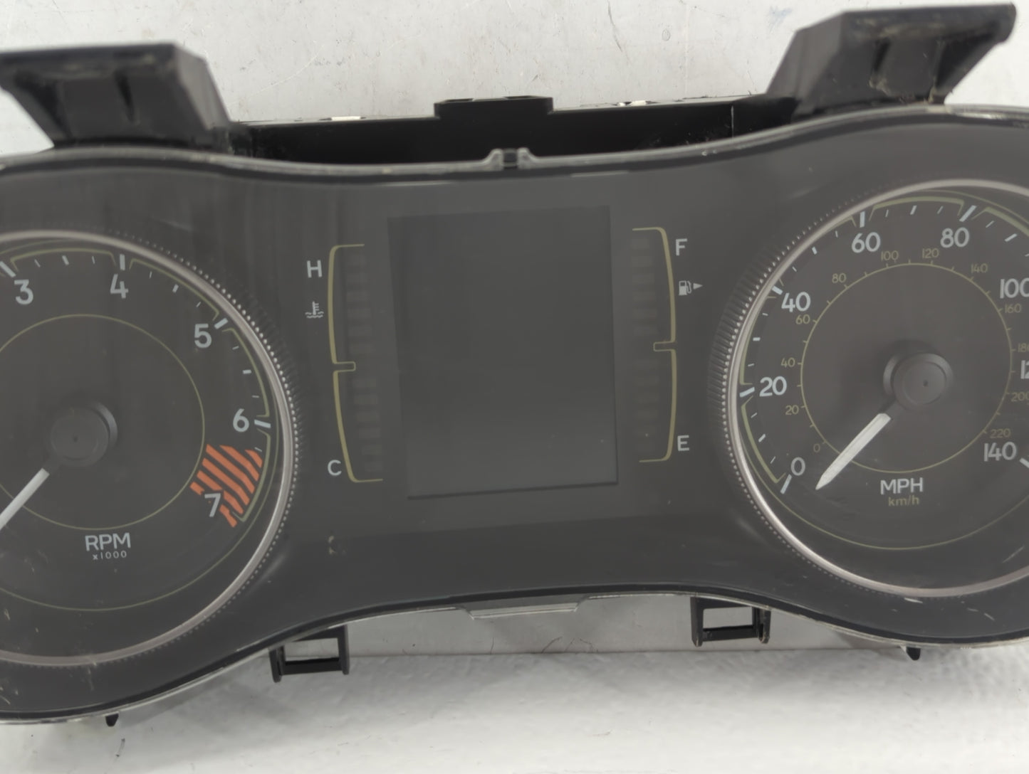 2014 Jeep Cherokee Instrument Cluster Speedometer Gauges P/N:P56054651AH Fits OEM Used Auto Parts - Oemusedautoparts1.com