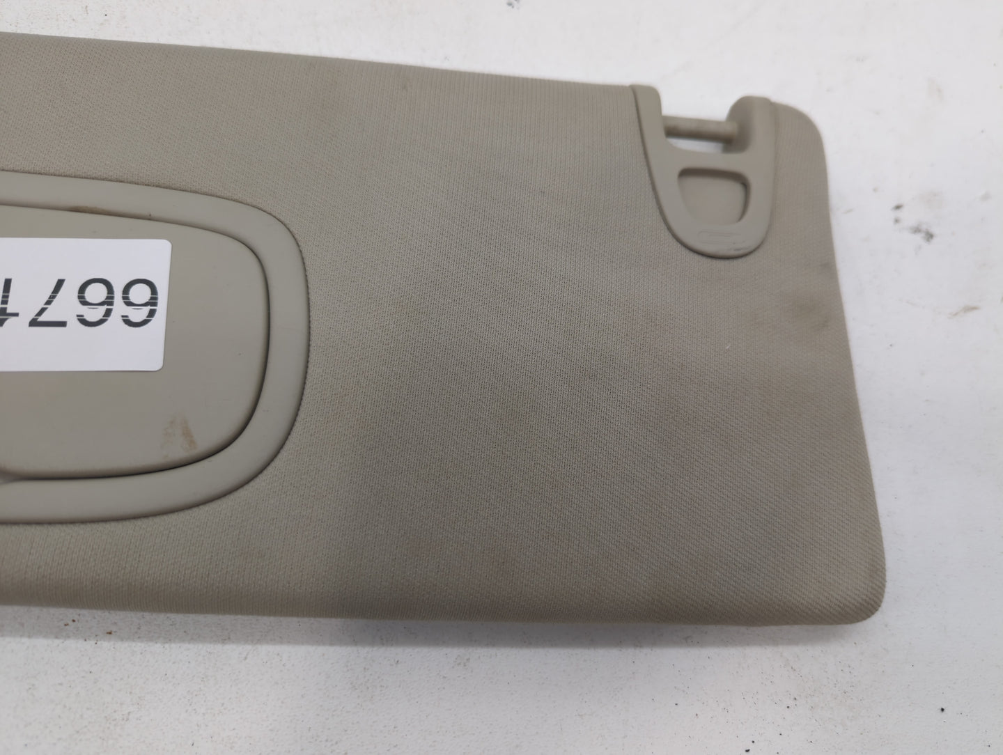 2014-2018 Jeep Cherokee Sun Visor Shade Replacement Passenger Right Mirror Fits Fits 2014 2015 2016 2017 2018 OEM Used Auto 