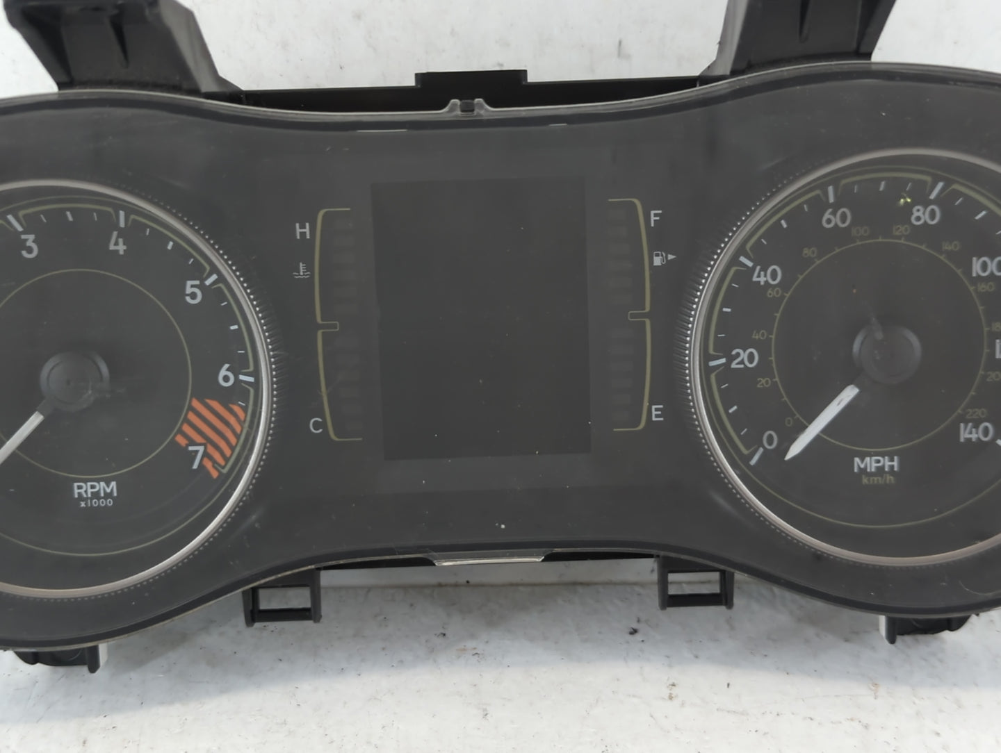 2014 Jeep Cherokee Instrument Cluster Speedometer Gauges P/N:P56054651AH Fits OEM Used Auto Parts - Oemusedautoparts1.com