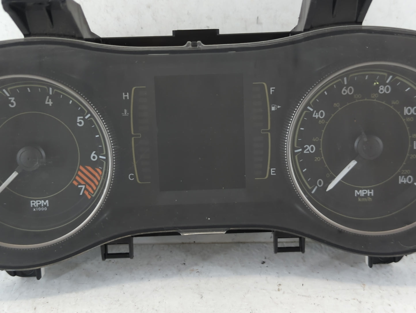 2014 Jeep Cherokee Instrument Cluster Speedometer Gauges P/N:P56054651AH Fits OEM Used Auto Parts - Oemusedautoparts1.com