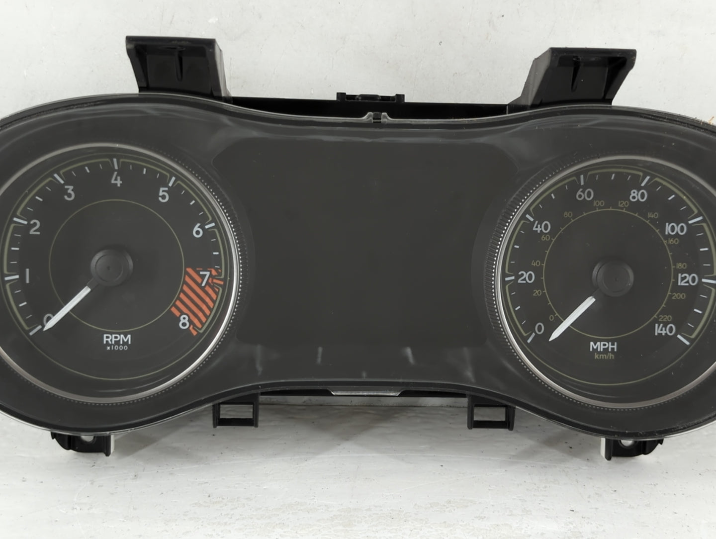 2014 Jeep Cherokee Instrument Cluster Speedometer Gauges P/N:TMBQI260314460 Fits OEM Used Auto Parts - Oemusedautoparts1.com
