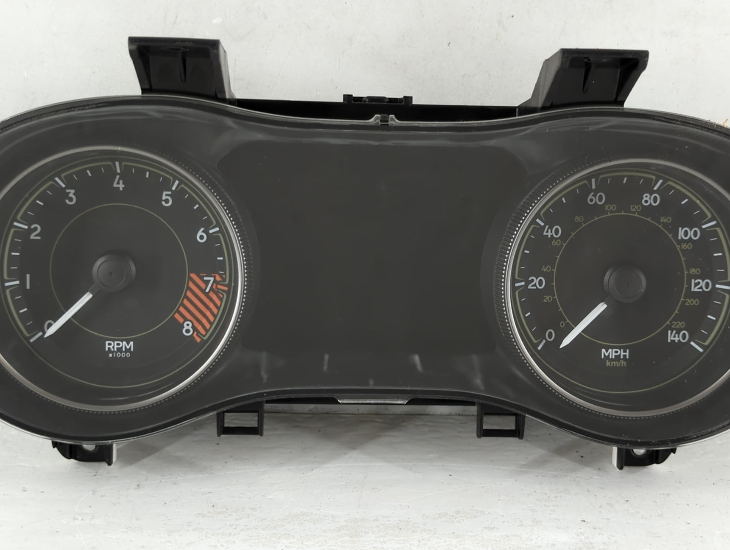 2014 Jeep Cherokee Instrument Cluster Speedometer Gauges P/N:TMBQI260314460 Fits OEM Used Auto Parts - Oemusedautoparts1.com