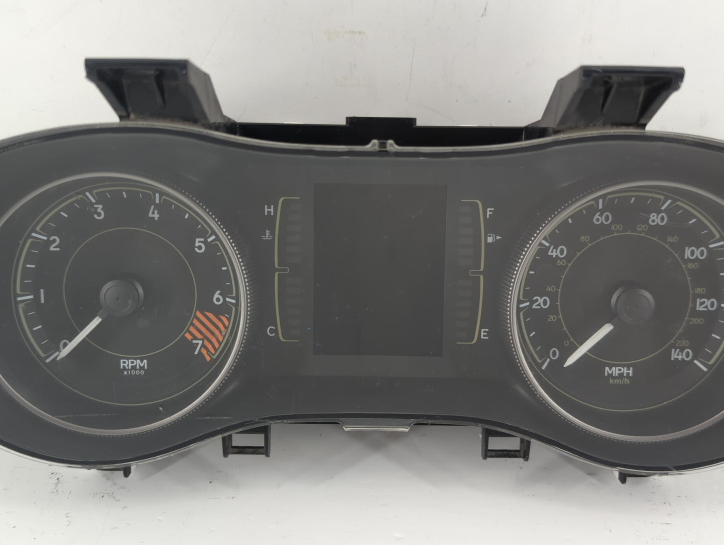 2014 Jeep Cherokee Instrument Cluster Speedometer Gauges P/N:P56054651AG Fits OEM Used Auto Parts - Oemusedautoparts1.com