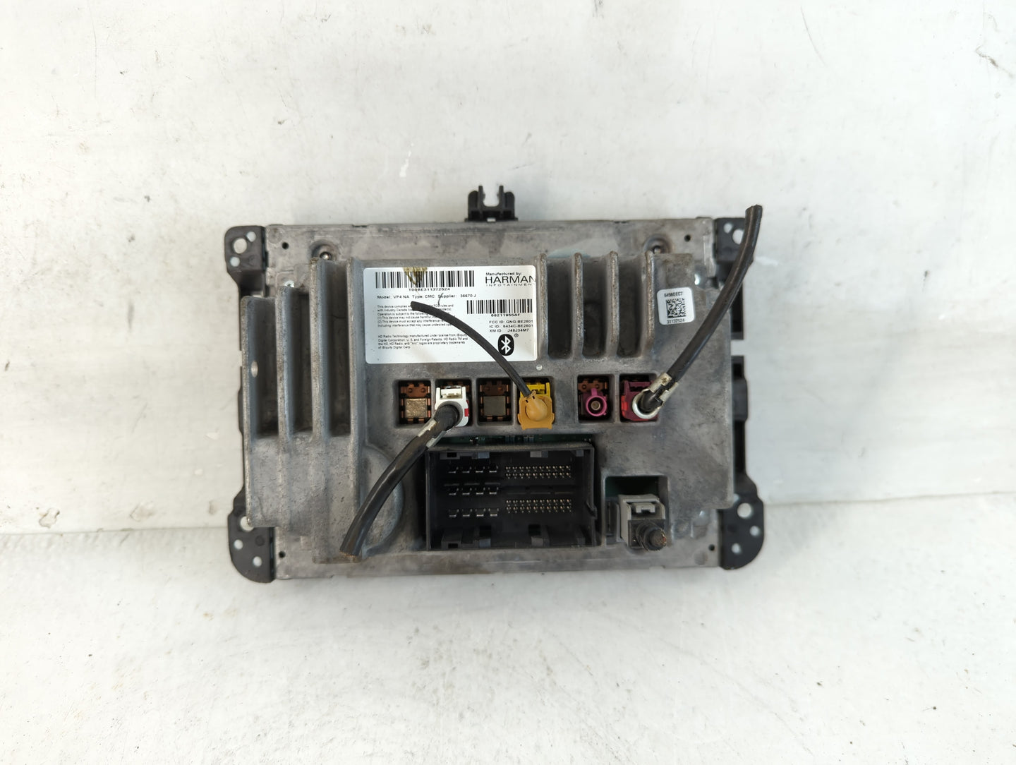 2014 Jeep Cherokee Radio AM FM Cd Player Receiver Replacement P/N:68211955AF Fits OEM Used Auto Parts - Oemusedautoparts1.co