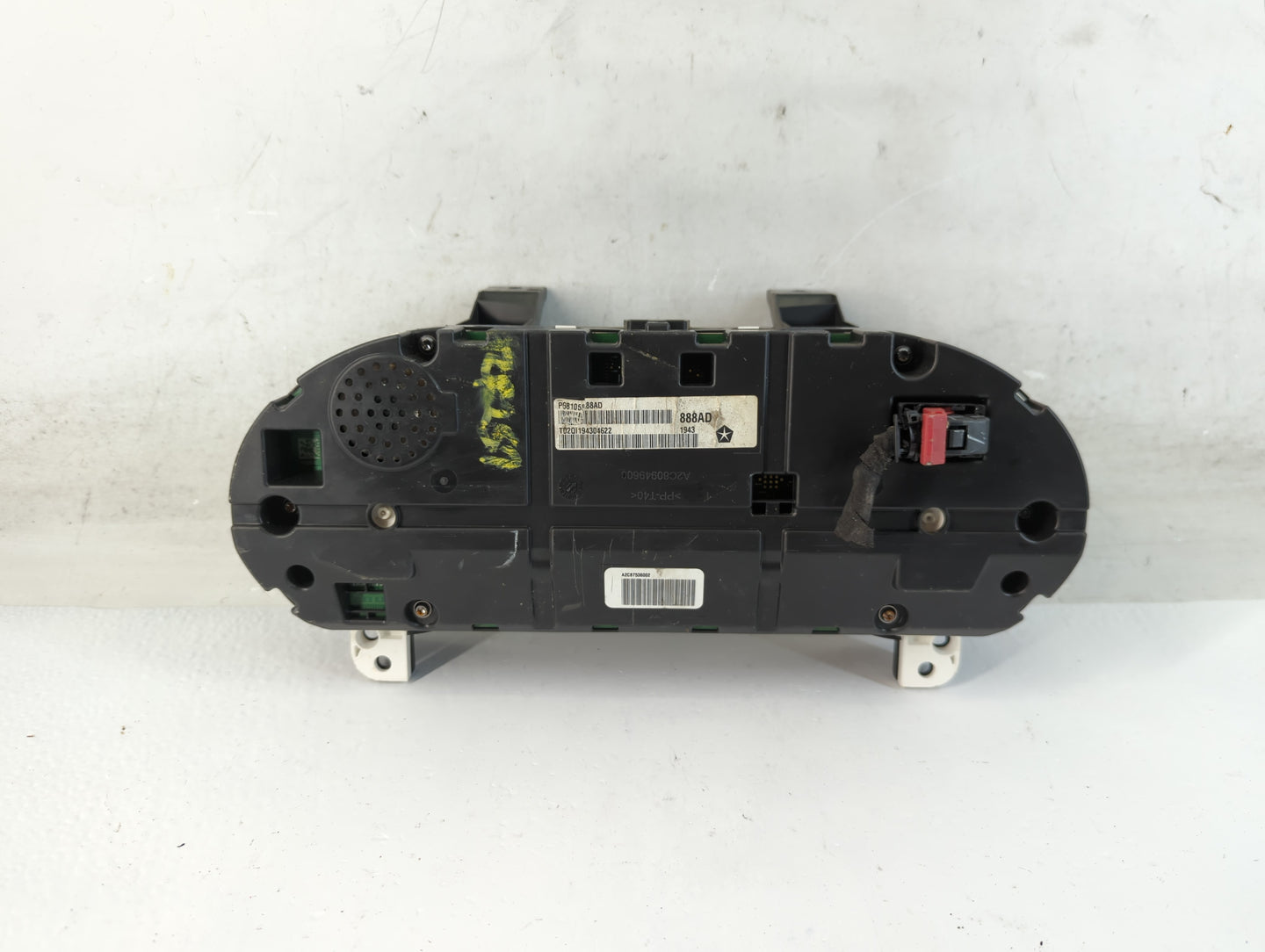 2014 Jeep Cherokee Instrument Cluster Speedometer Gauges P/N:P68105889AD Fits OEM Used Auto Parts - Oemusedautoparts1.com