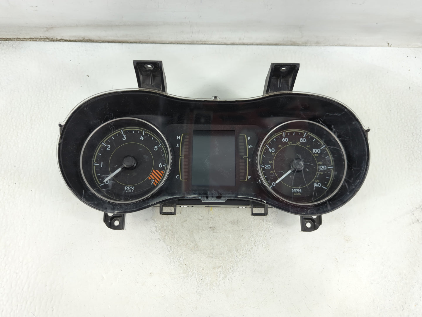 2014 Jeep Cherokee Instrument Cluster Speedometer Gauges P/N:P56054651AG Miles: Fits OEM Used Auto Parts - Oemusedautoparts1