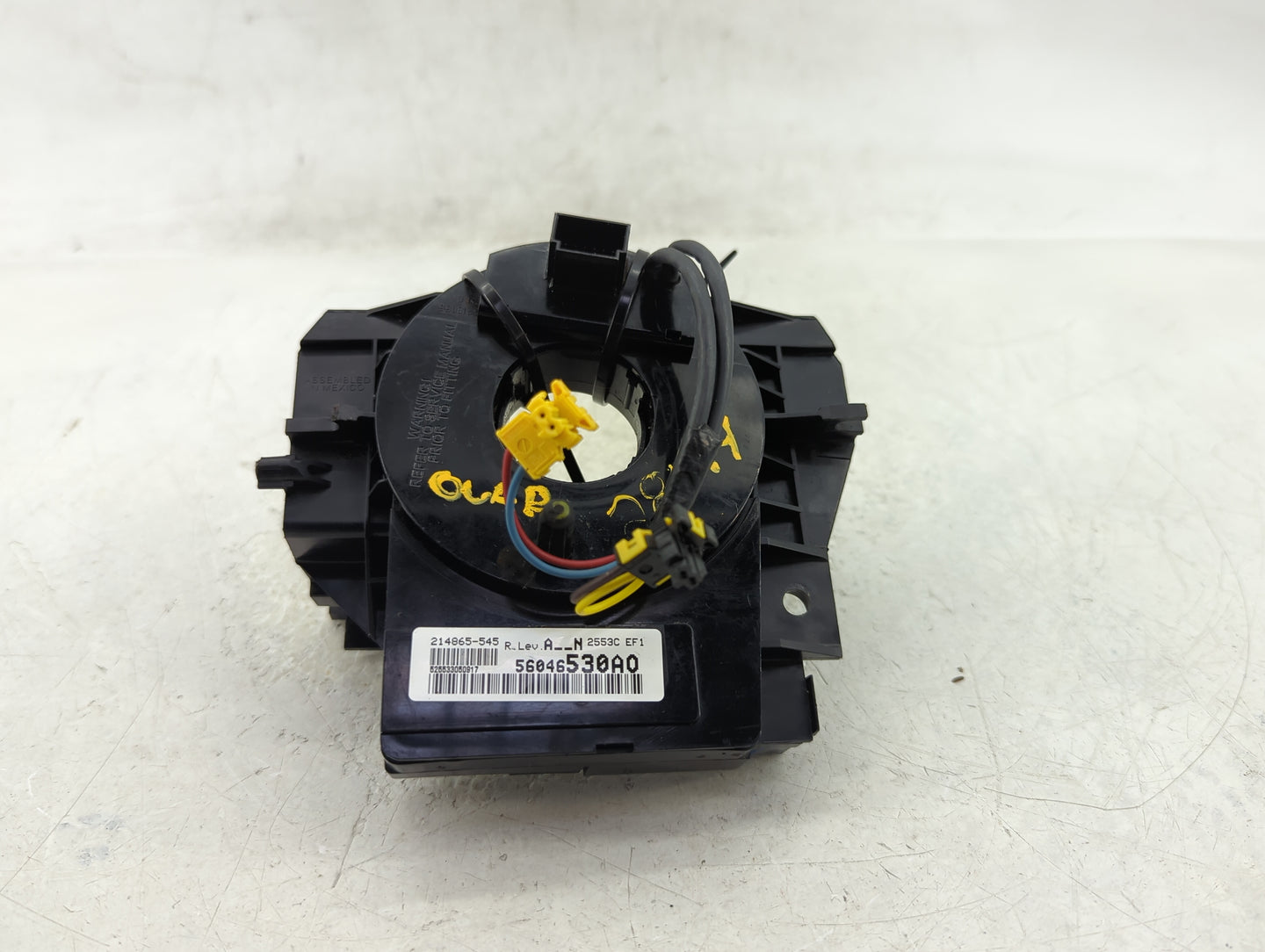 2014 Jeep Compass Steering Wheel Air Bag Clock Spring Oem - Oemusedautoparts1.com