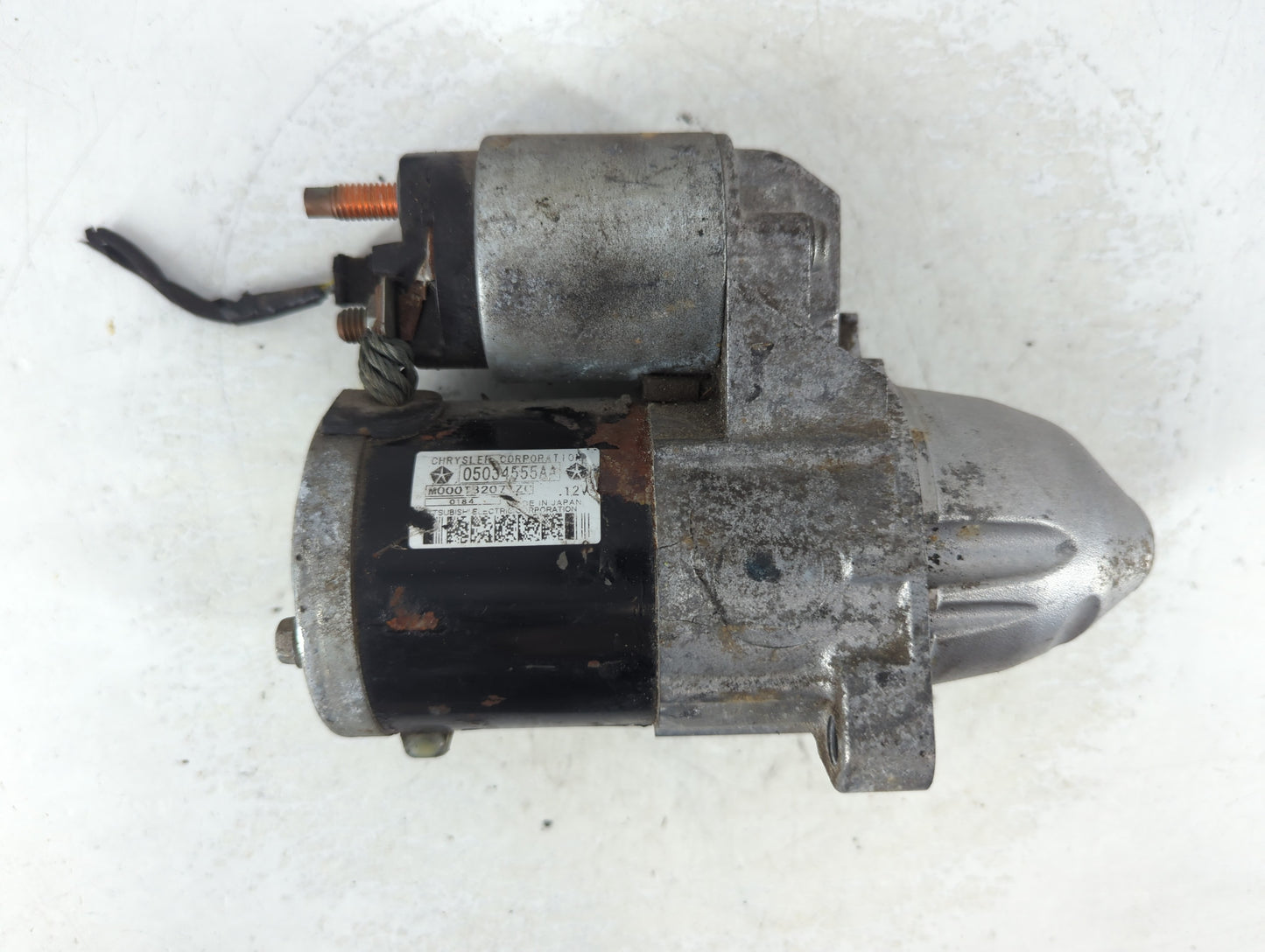2014 Jeep Compass Car Starter Motor Solenoid OEM P/N:M000T32071ZC 05034555AA Fits OEM Used Auto Parts - Oemusedautoparts1.co