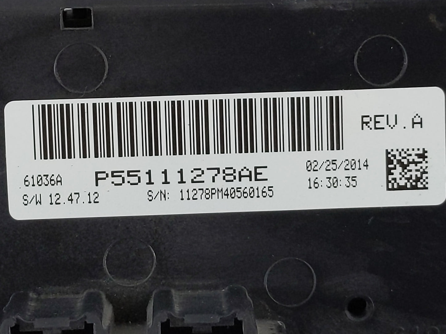 2014 Jeep Compass Climate Control Module Temperature AC/Heater Replacement P/N:P55111278AE Fits Fits 2011 2012 2013 2015 201