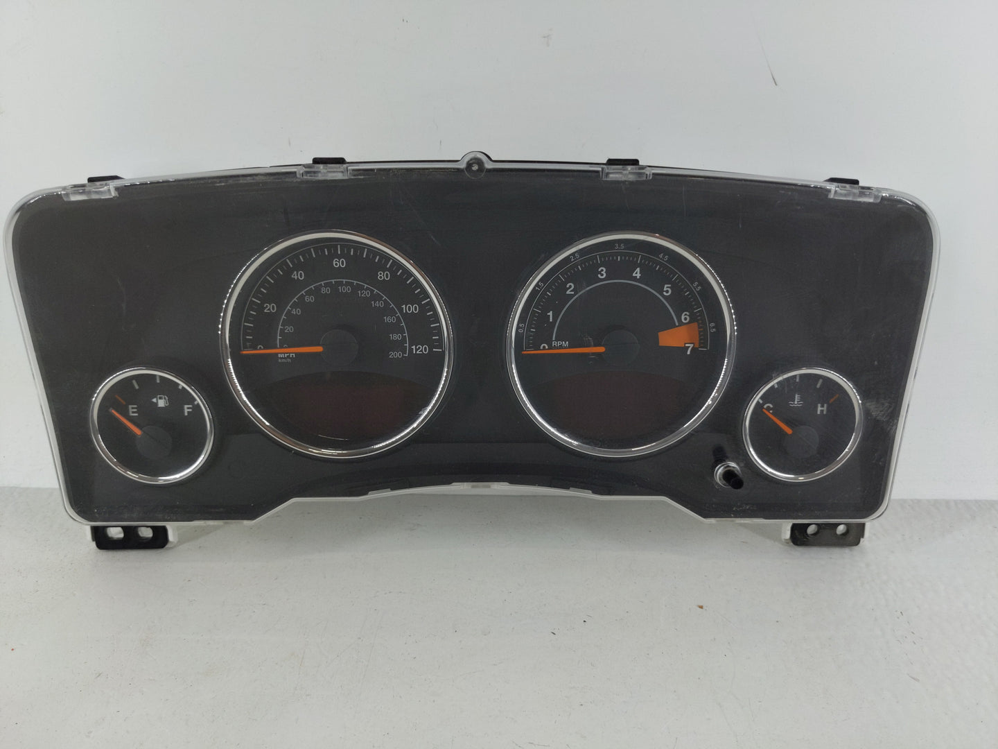 2014 Jeep Compass Instrument Cluster Speedometer Gauges P/N:56054259AE Fits OEM Used Auto Parts - Oemusedautoparts1.com