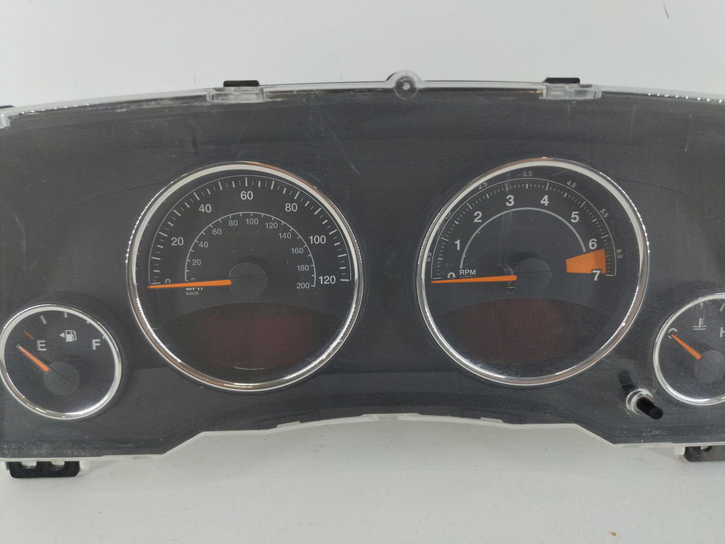 2014 Jeep Compass Instrument Cluster Speedometer Gauges P/N:56054259AE Fits OEM Used Auto Parts - Oemusedautoparts1.com