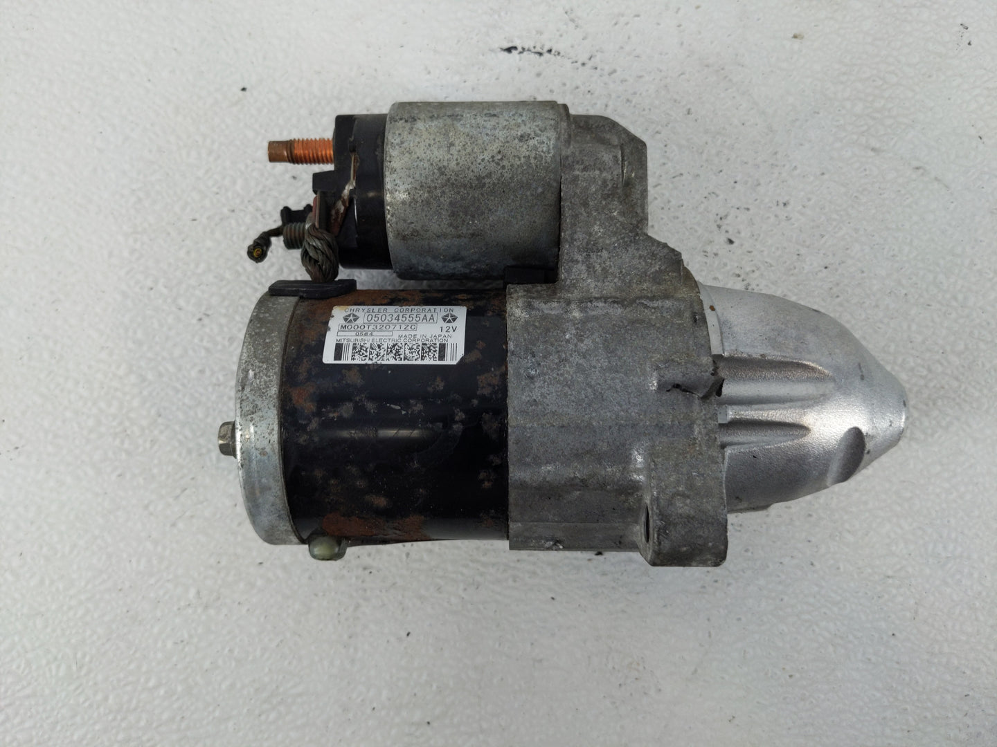 2014 Jeep Compass Car Starter Motor Solenoid OEM P/N:05034555AA Fits OEM Used Auto Parts - Oemusedautoparts1.com