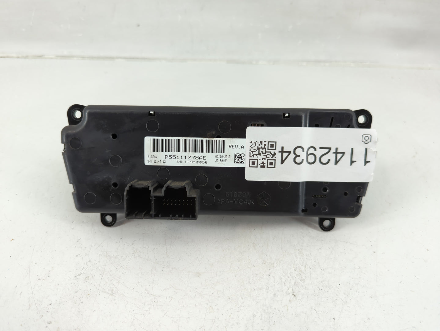 2014 Jeep Compass Climate Control Module Temperature AC/Heater Replacement P/N:P55111278AE Fits Fits 2011 2012 2013 2015 201