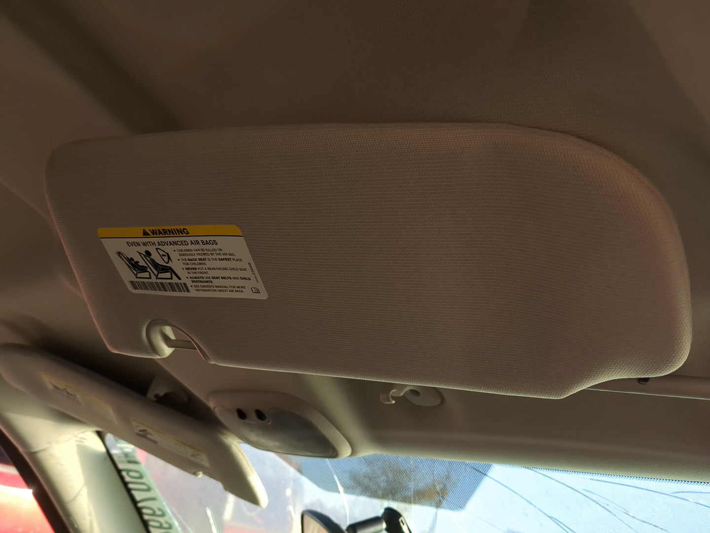 2010-2017 Jeep Compass Sun Visor Shade Replacement Passenger Right Mirror Fits Fits 2010 2011 2012 2013 2014 2015 2016 2017 