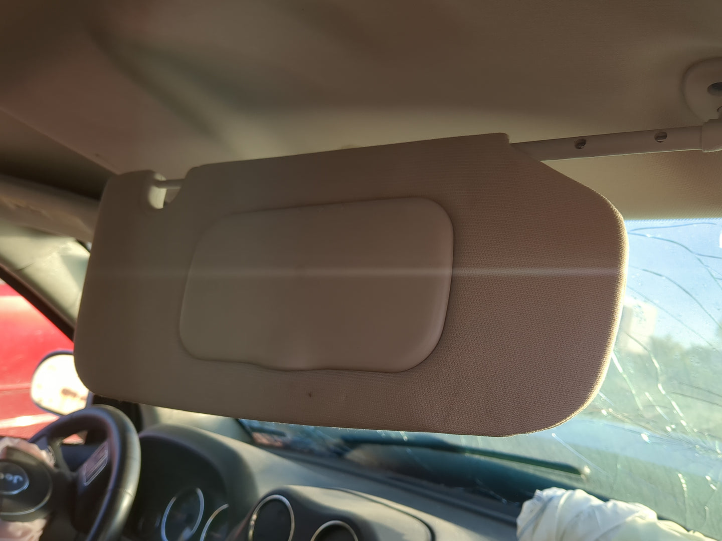 2010-2017 Jeep Compass Sun Visor Shade Replacement Passenger Right Mirror Fits Fits 2010 2011 2012 2013 2014 2015 2016 2017 