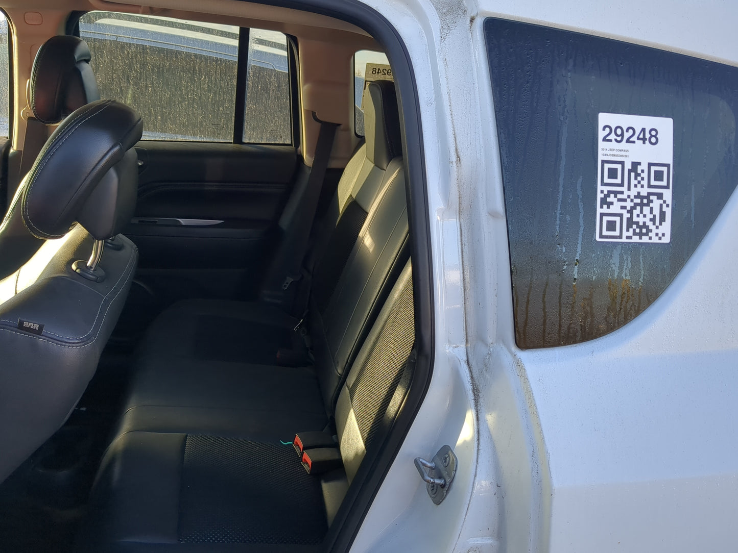 2014 Jeep Compass Rear Seat Oem 1201512 - Oemusedautoparts1.com