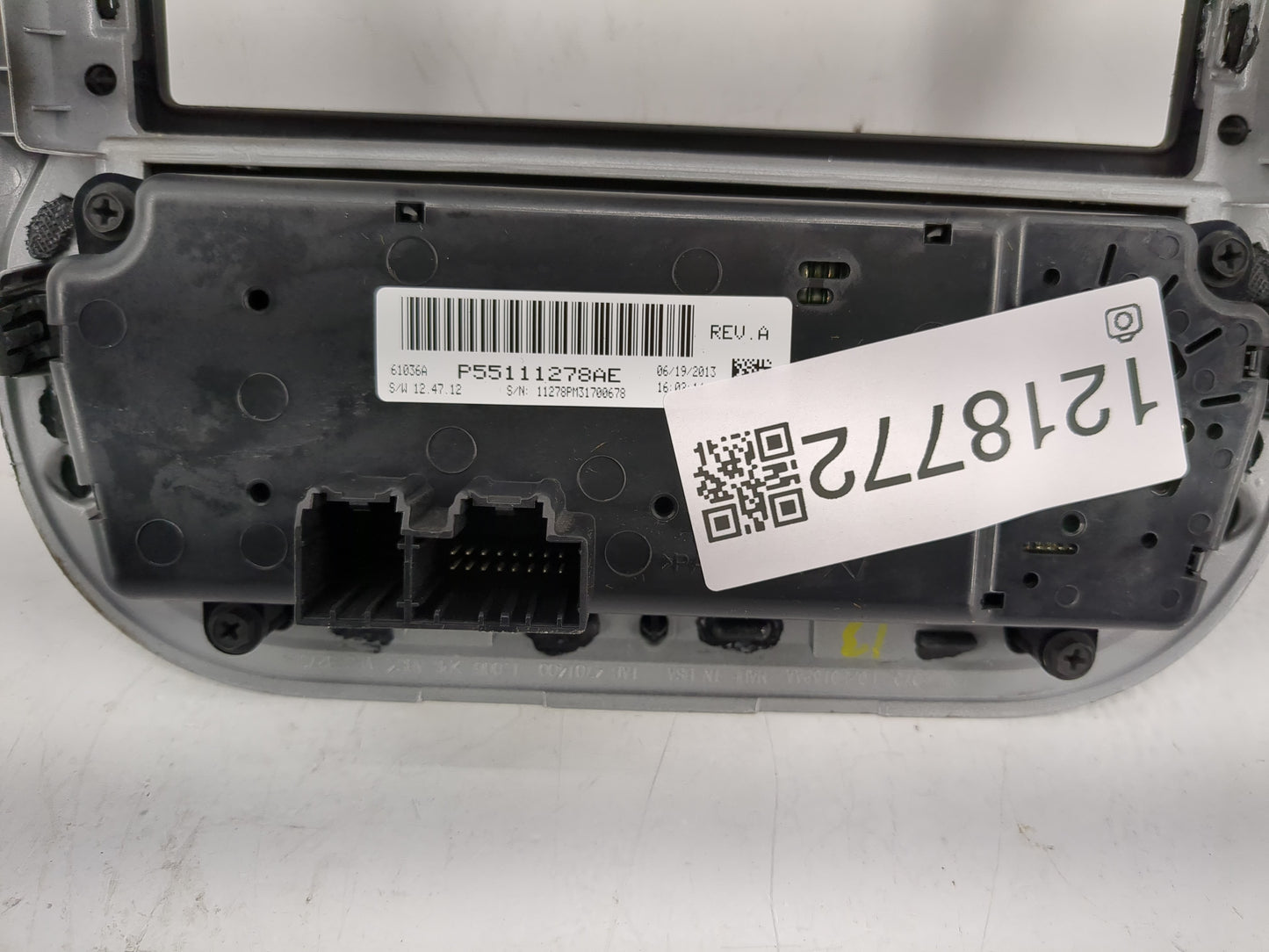2014 Jeep Compass Climate Control Module Temperature AC/Heater Replacement P/N:5LN431X9AB 1401321X9AB Fits OEM Used Auto Par
