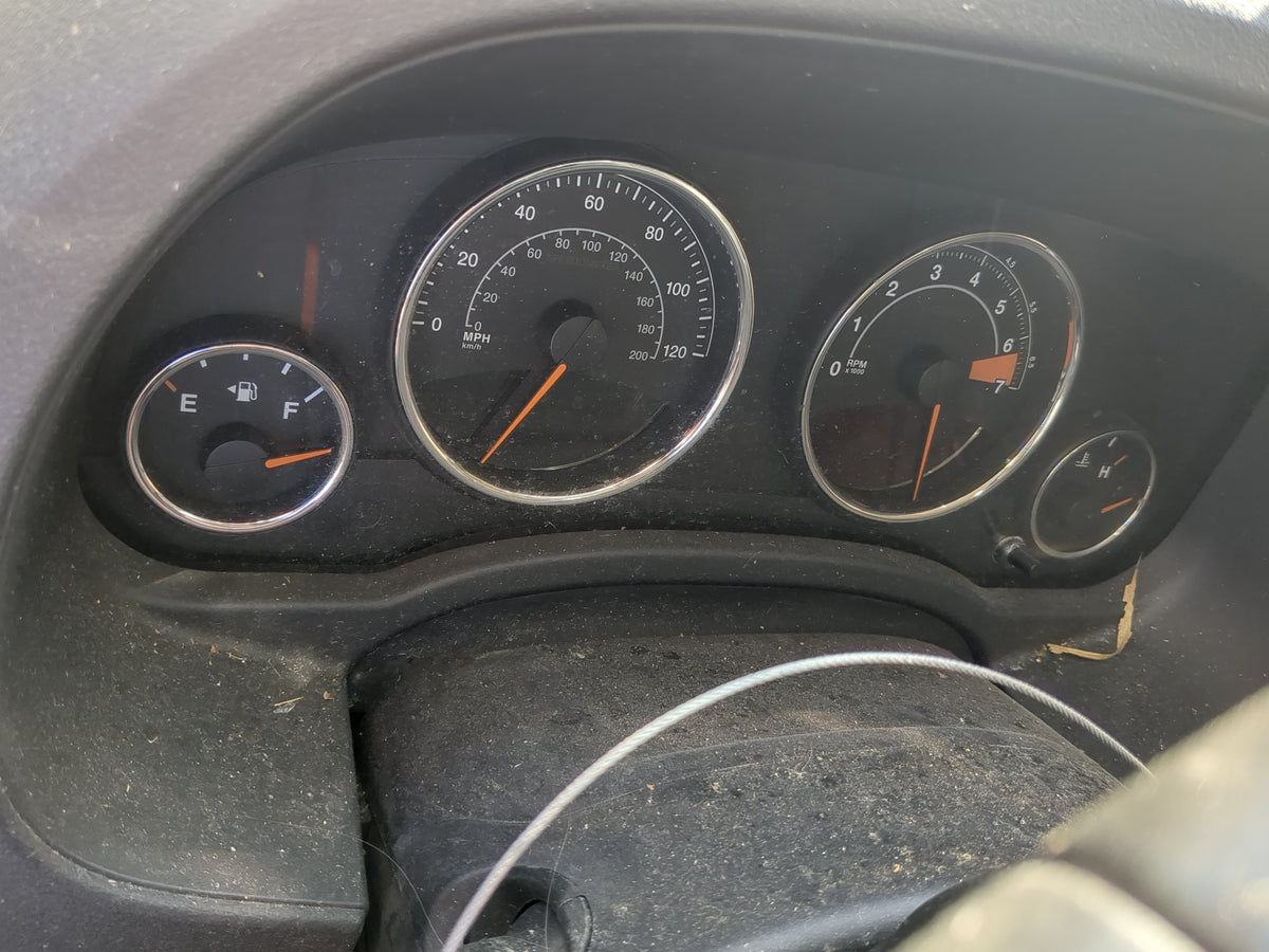 2014 Jeep Compass Instrument Cluster Speedometer Gauges Miles: Fits OEM Used Auto Parts - Oemusedautoparts1.com