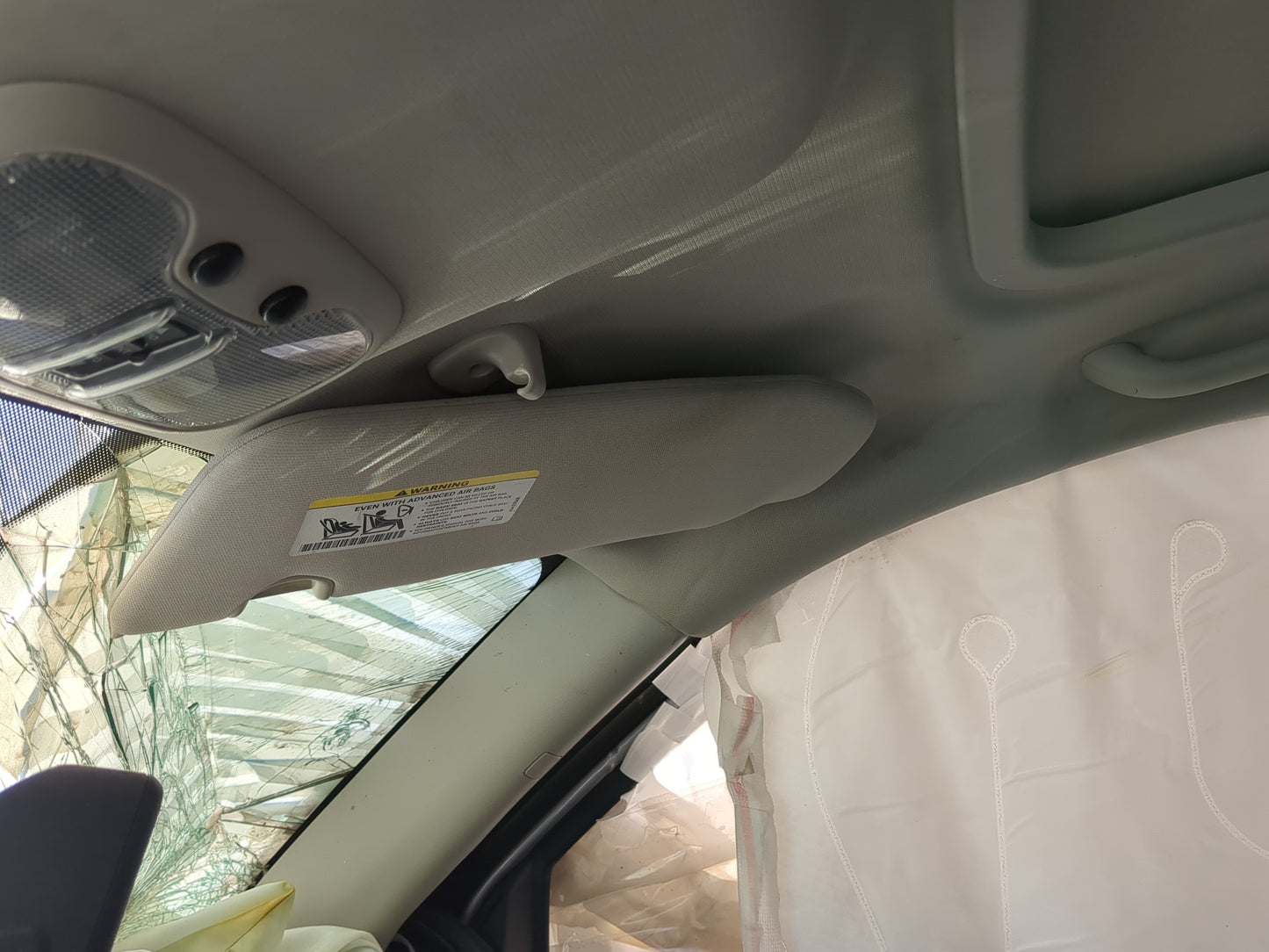 2010-2017 Jeep Compass Sun Visor Shade Replacement Passenger Right Mirror Fits Fits 2010 2011 2012 2013 2014 2015 2016 2017 