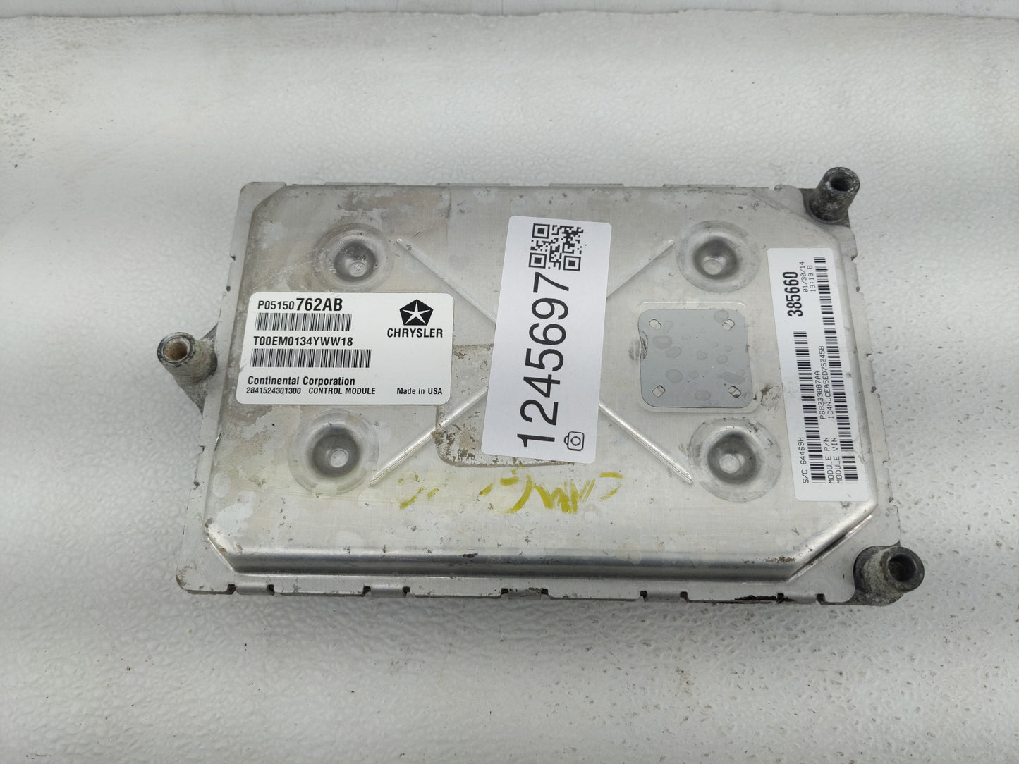 2013-2017 Jeep Compass PCM Engine Control Computer ECU ECM PCU OEM P/N:P05150762AB Fits Fits 2013 2014 2015 2016 2017 OEM Us
