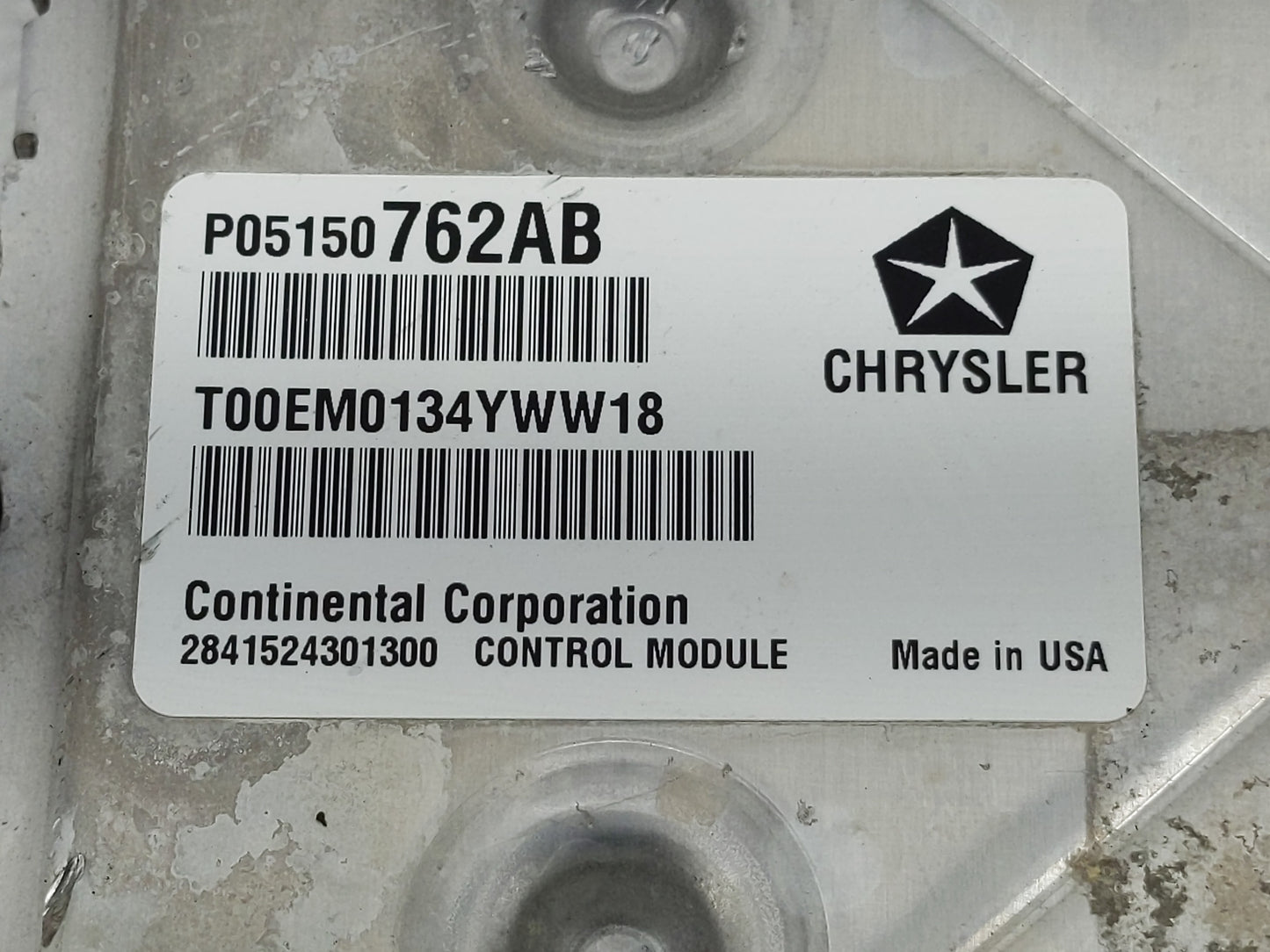2013-2017 Jeep Compass PCM Engine Control Computer ECU ECM PCU OEM P/N:P05150762AB Fits Fits 2013 2014 2015 2016 2017 OEM Us