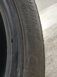 Used Tire 215/55R18 MICELIN DEFENDER T+H 95H - Tread Depth 9/32 - Oemusedautoparts1.com