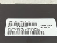 2014 Jeep Compass Radio AM FM Cd Player Receiver Replacement P/N:P05091197AC Fits Fits 2013 2015 2016 2017 OEM Used Auto Par
