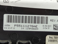 2014 Jeep Compass Climate Control Module Temperature AC/Heater Replacement P/N:P55111278AE Fits Fits 2011 2012 2013 2015 201