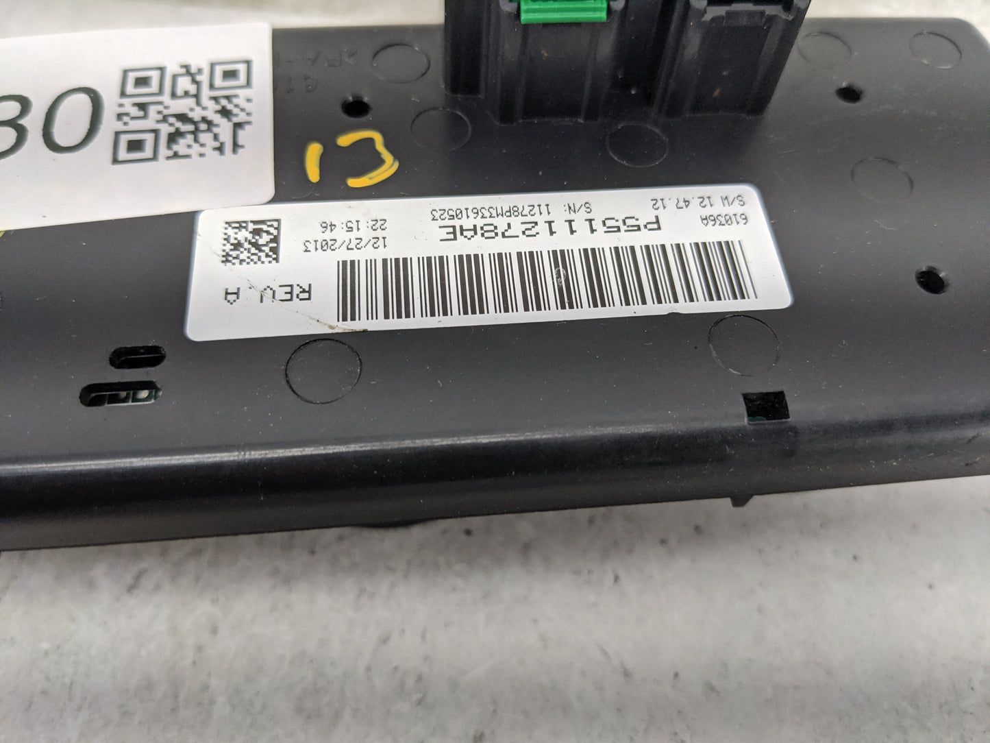2014 Jeep Compass Climate Control Module Temperature AC/Heater Replacement P/N:P55111278AE Fits Fits 2011 2012 2013 2015 201