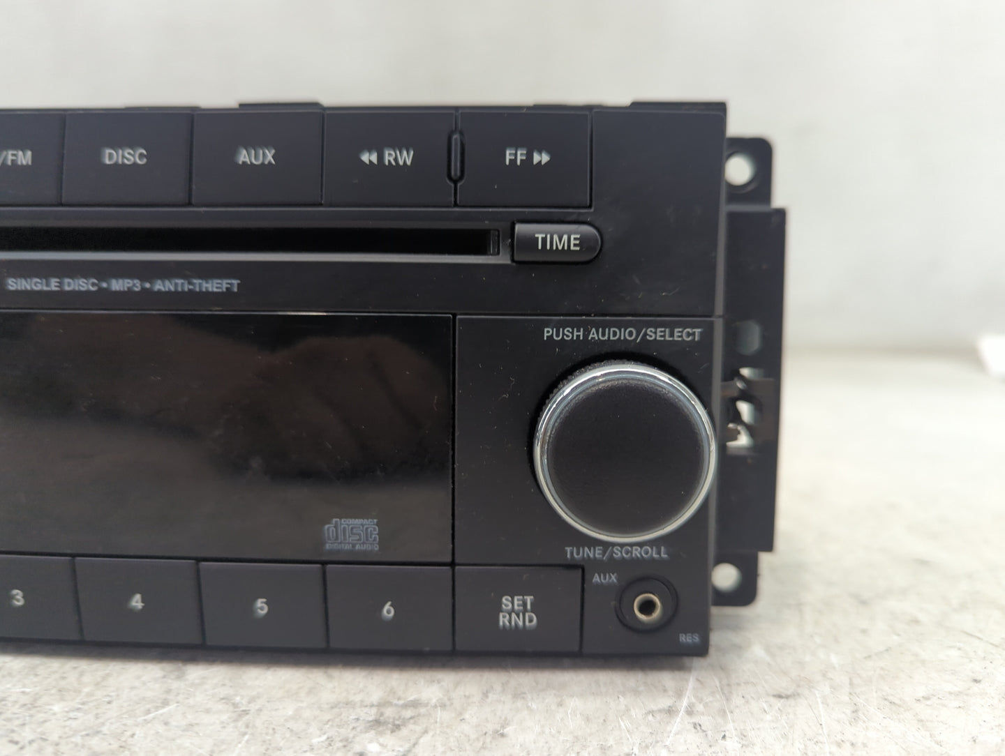 2012-2017 Jeep Compass Radio AM FM Cd Player Receiver Replacement P/N:P05091195AC Fits Fits 2012 2013 2014 2015 2016 2017 OE