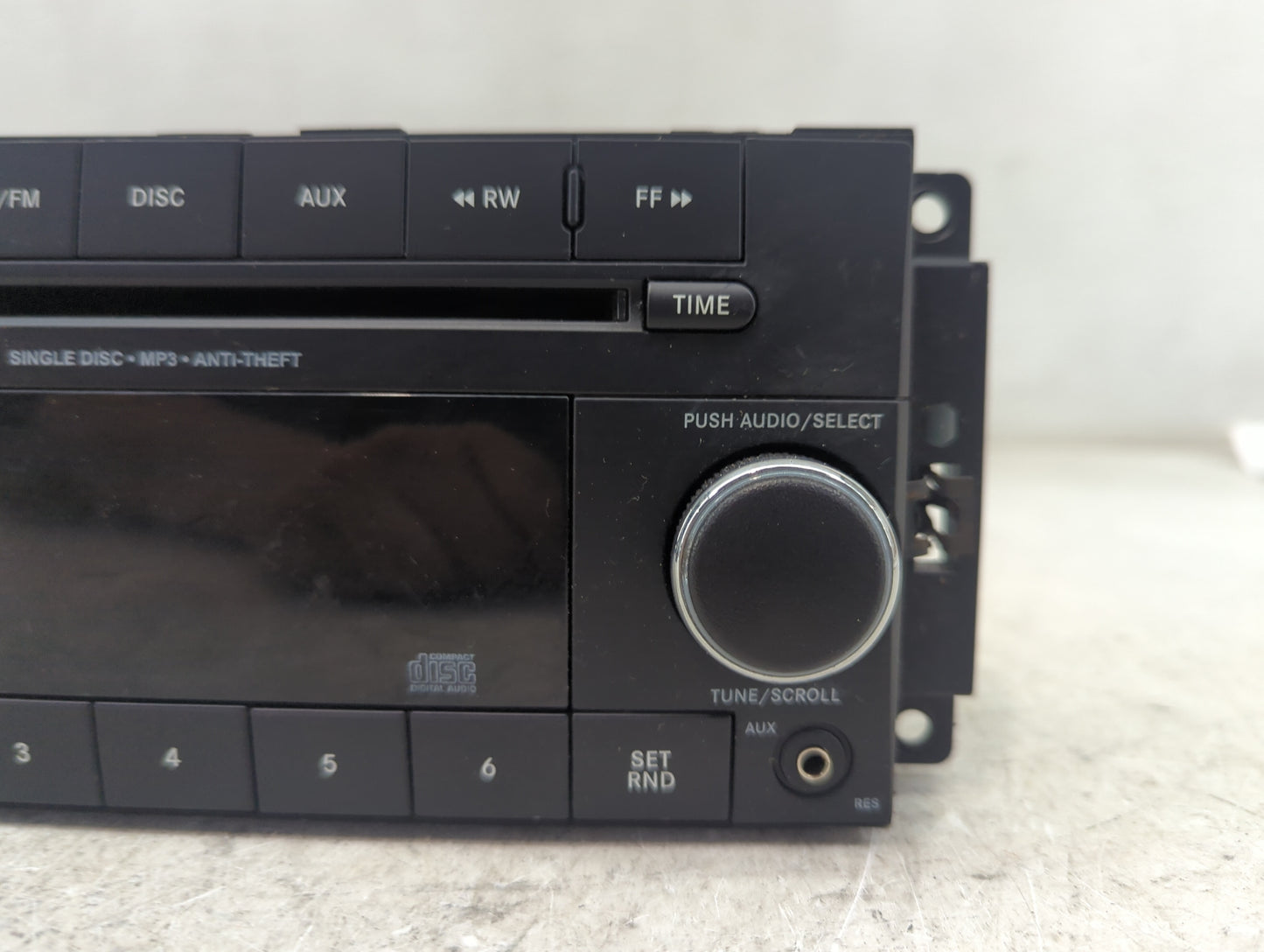 2012-2017 Jeep Compass Radio AM FM Cd Player Receiver Replacement P/N:P05091195AC Fits Fits 2012 2013 2014 2015 2016 2017 OE