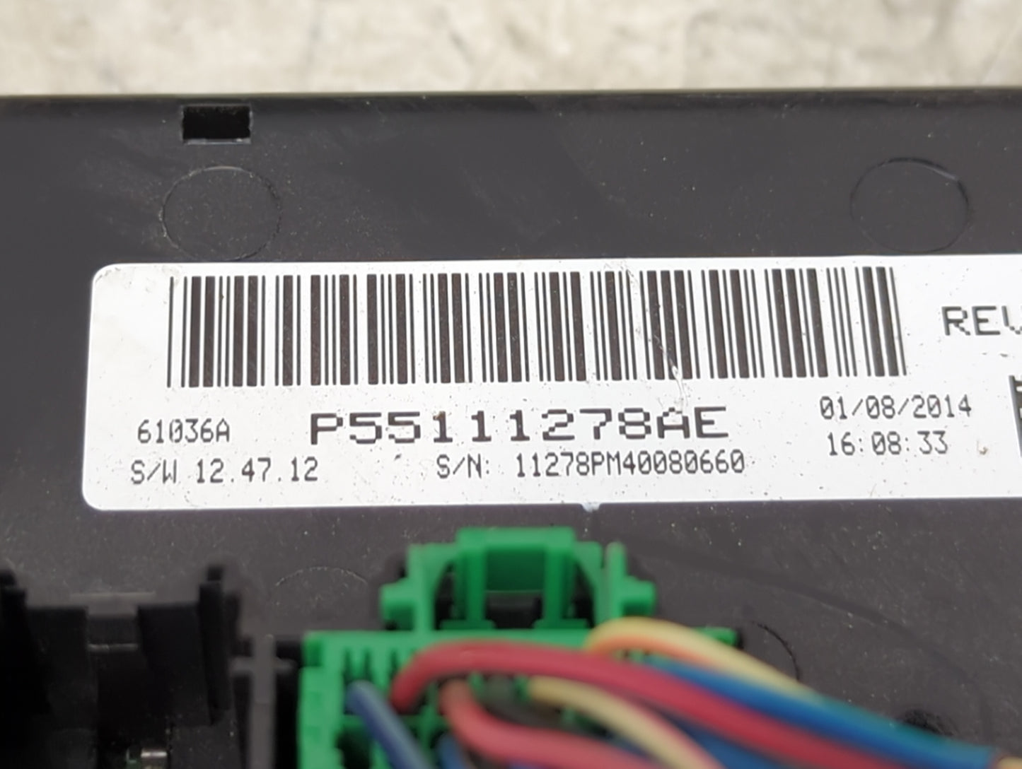 2014 Jeep Compass Climate Control Module Temperature AC/Heater Replacement P/N:P55111278AE Fits Fits 2011 2012 2013 2015 201