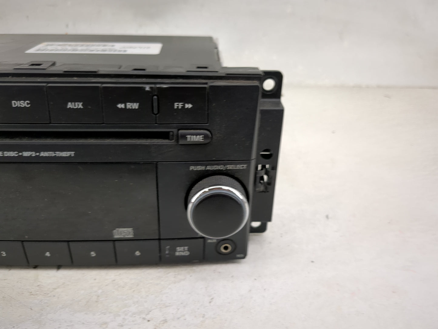 2012-2017 Jeep Compass Radio AM FM Cd Player Receiver Replacement P/N:P05091195AC 05091195AC Fits OEM Used Auto Parts - Oemu
