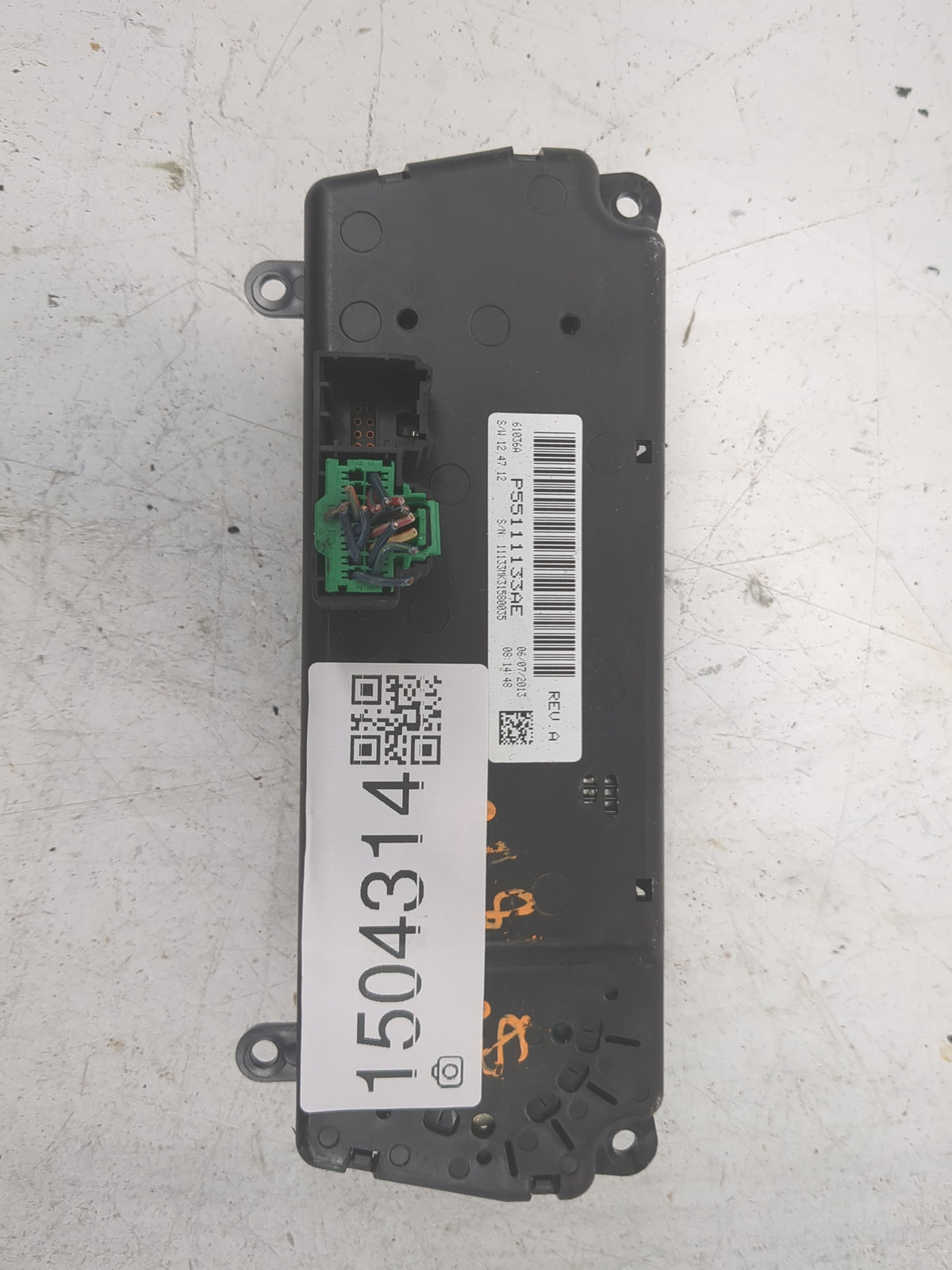 2014 Jeep Compass Climate Control Module Temperature AC/Heater Replacement P/N:P55111133AE Fits Fits 2011 2012 2013 2015 201