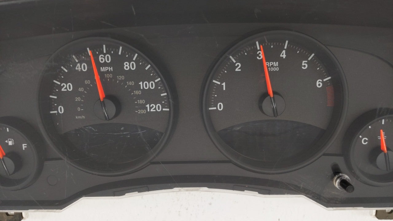 2013 Jeep Compass Instrument Cluster Speedometer Gauges P/N:P68080402AF 56054258AD Fits OEM Used Auto Parts - Oemusedautopar