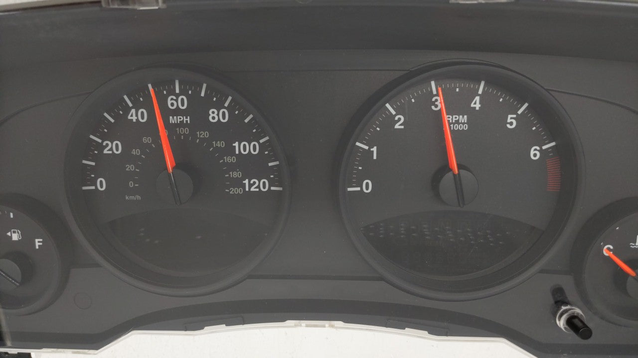 2013 Jeep Compass Instrument Cluster Speedometer Gauges P/N:P68080402AF 56054258AD Fits OEM Used Auto Parts - Oemusedautopar