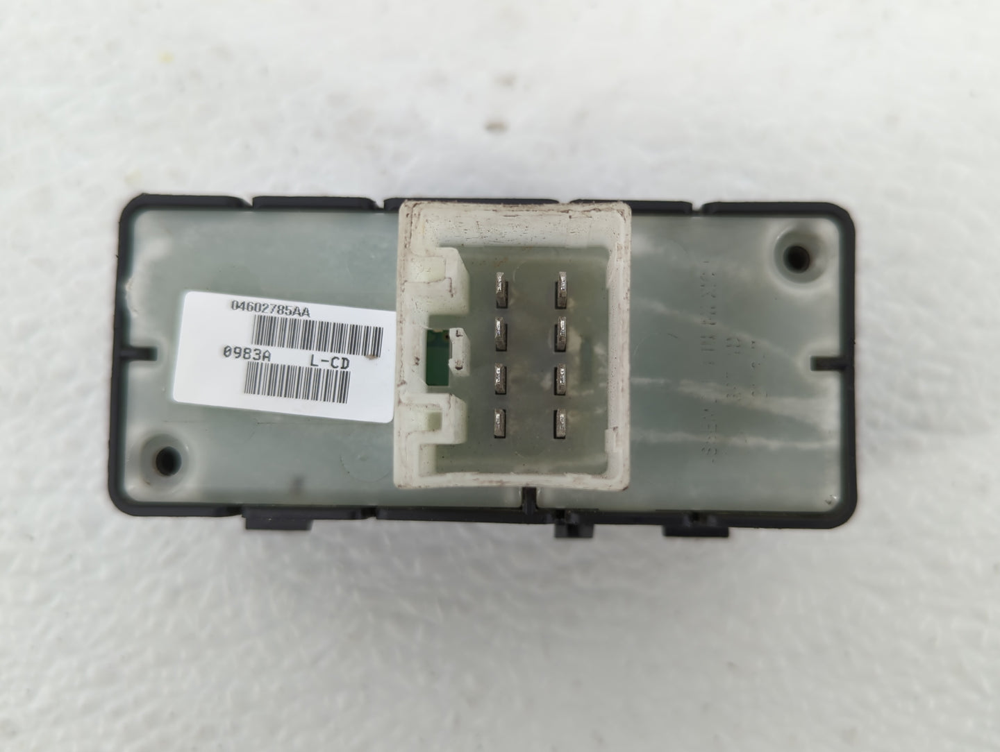 2011-2017 Jeep Compass Master Power Window Switch Replacement Driver Side Left P/N:04602785AA 04602781AA Fits OEM Used Auto 