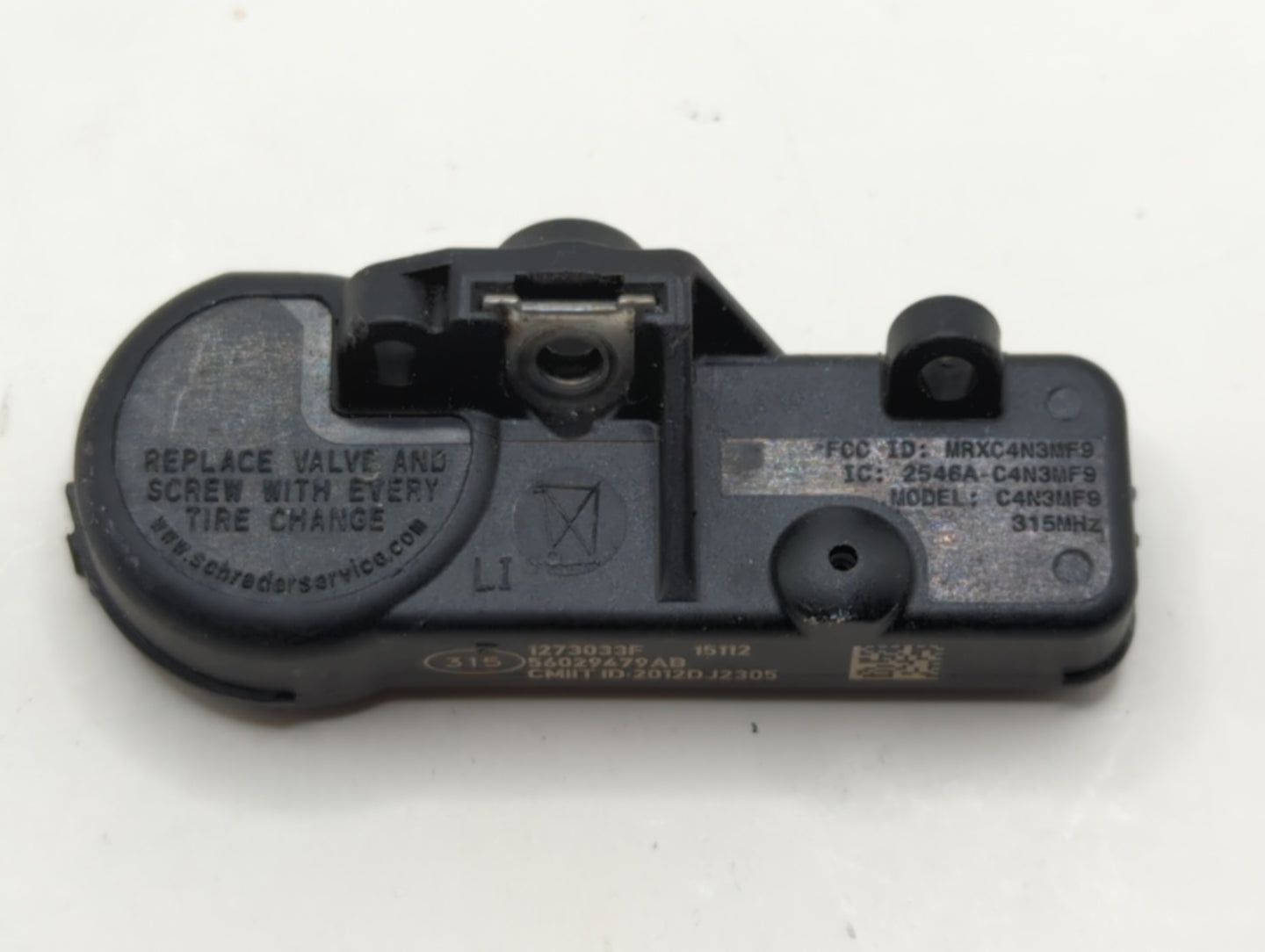 2014 Jeep Compass Tire Pressure Monitoring System Sensor Tpms - Oemusedautoparts1.com