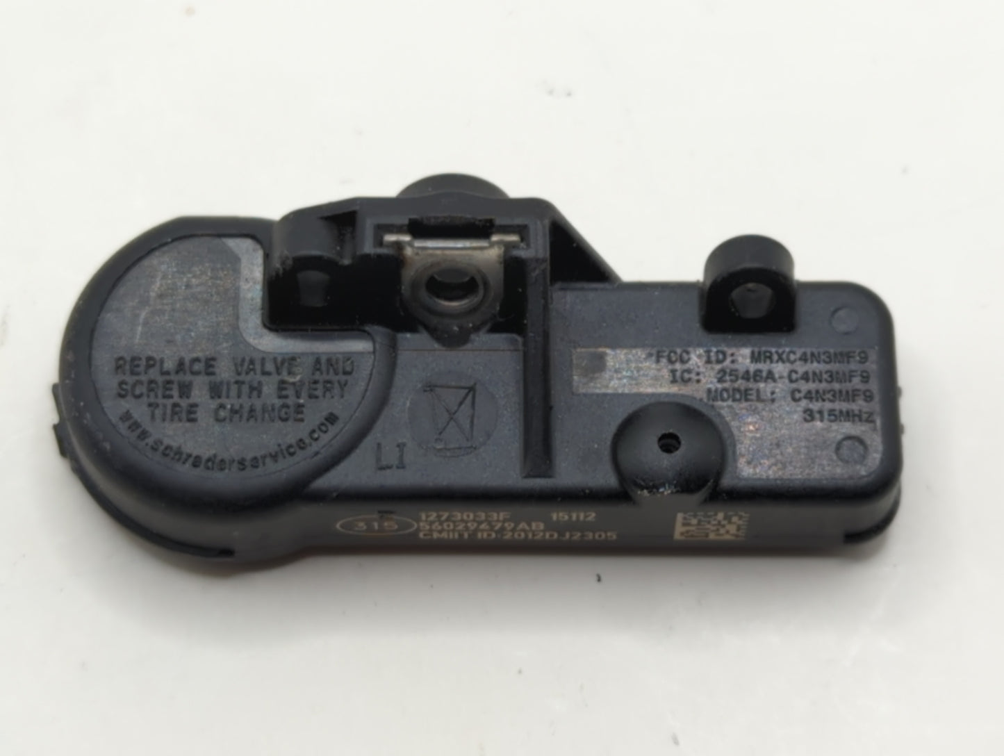 2014 Jeep Compass Tire Pressure Monitoring System Sensor Tpms - Oemusedautoparts1.com