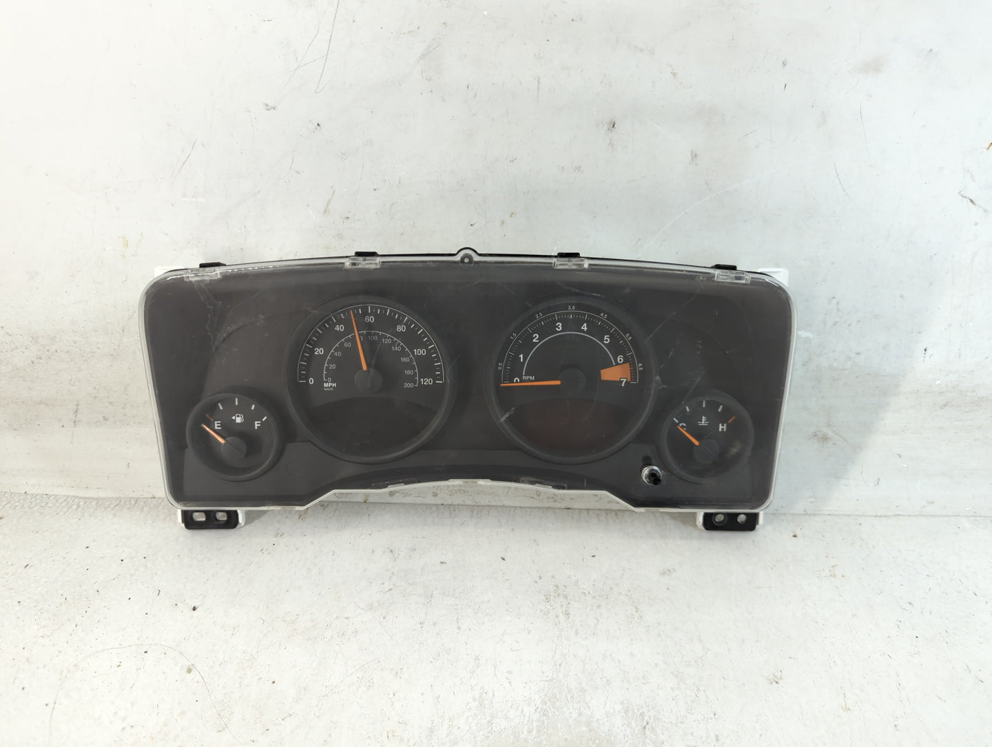 2014 Jeep Compass Instrument Cluster Speedometer Gauges P/N:56054258AE Fits OEM Used Auto Parts - Oemusedautoparts1.com