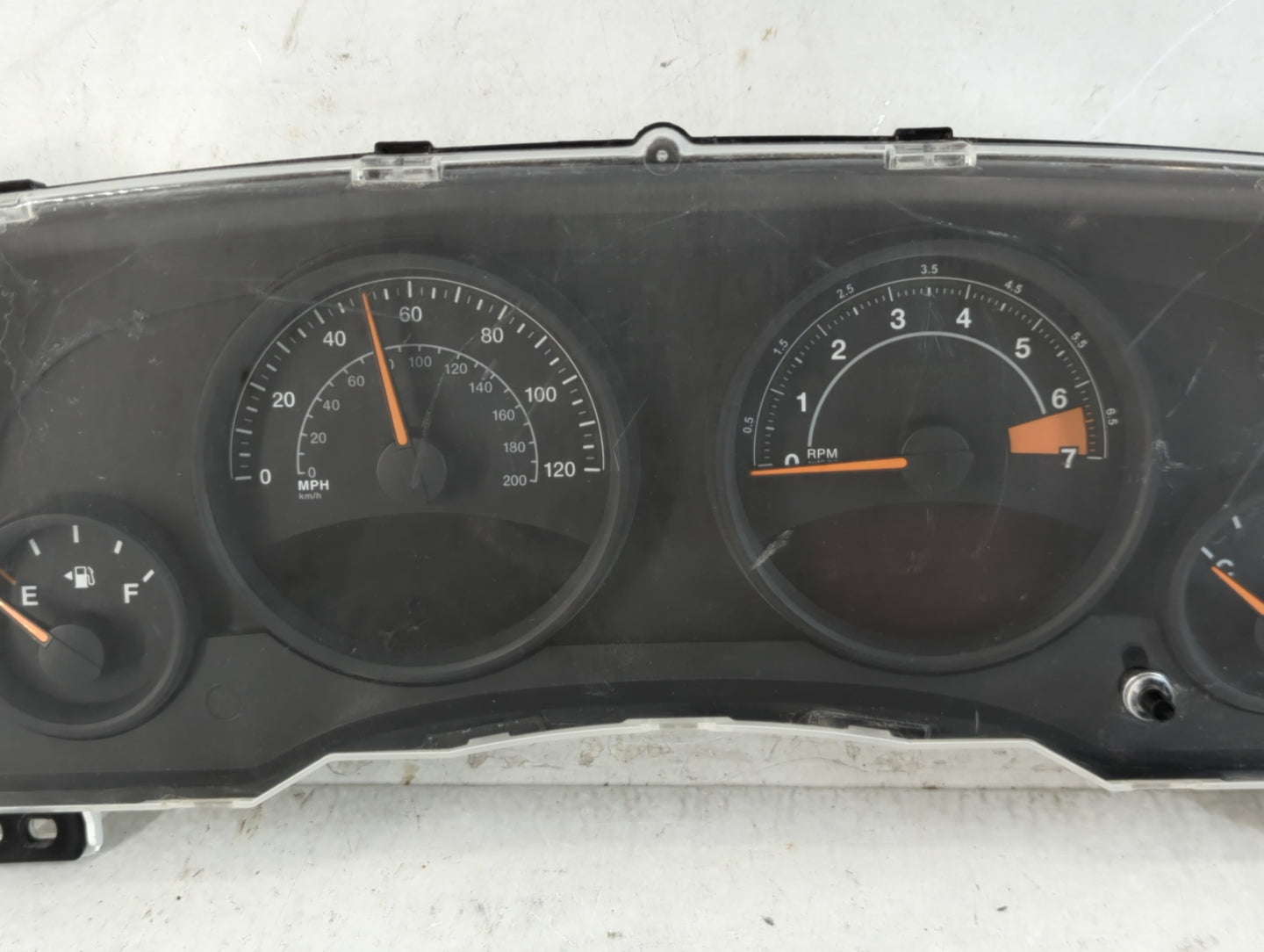 2014 Jeep Compass Instrument Cluster Speedometer Gauges P/N:56054258AE Fits OEM Used Auto Parts - Oemusedautoparts1.com