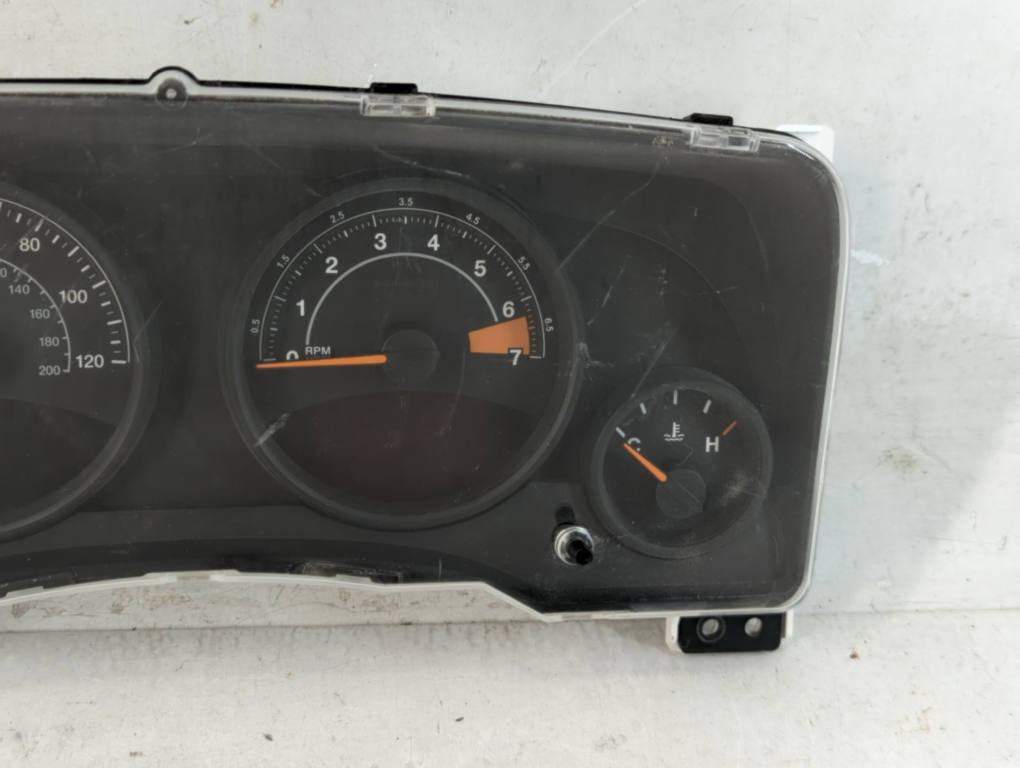 2014 Jeep Compass Instrument Cluster Speedometer Gauges P/N:56054258AE Fits OEM Used Auto Parts - Oemusedautoparts1.com