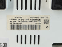 2014 Jeep Compass Instrument Cluster Speedometer Gauges P/N:56054258AE Fits OEM Used Auto Parts - Oemusedautoparts1.com