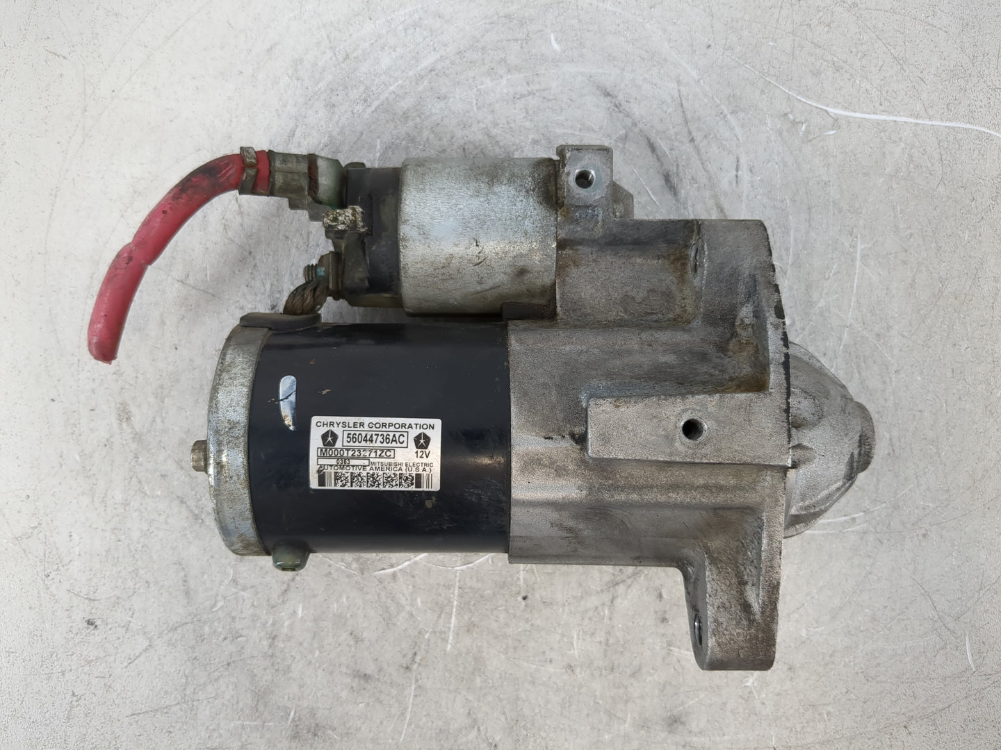 2005-2021 Jeep Grand Cherokee Car Starter Motor Solenoid OEM P/N:56044736AC Fits OEM Used Auto Parts - Oemusedautoparts1.com